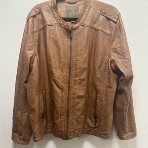 Maurices Brown Leather Jacket